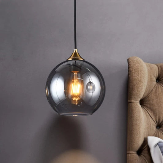 Dropshipping Glass Pendant Lights Modern Living Room Restaurant Kitchen Fixtures Pendant Lamp Home Decor Lamps Bedroom Luminaria