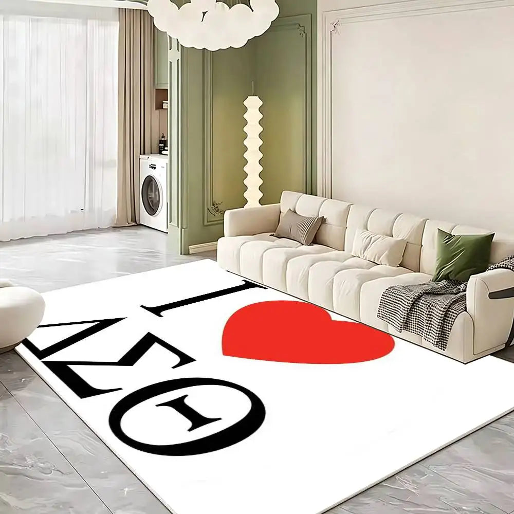D-Delta Sigma Theta Soft Thick Non-Slip Mat for Living Room Bedroom Kitchen Decor Rugs