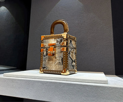 Luxury Designer Brand Сумка Женская 2023 New High-quality Leather Square Box Bag Fashion Hand Crossbody Bag for Women Hot Sale