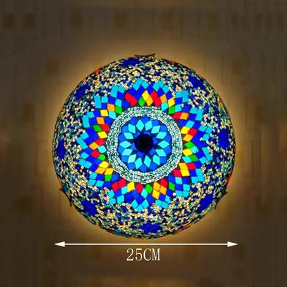Stained Glass Ceiling Lamps Led Lights for Living Room Bedroom Chandelier Kitchen Lighting Fixture Tiffany Home Luminaria Decor