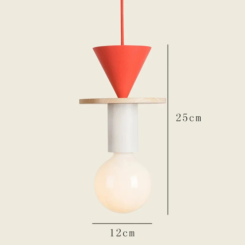 Fast Shipping Nordic Wood LED Pendant Lights Kitchen Home Decor Hanging Lamp Restaurant Ceiling Chandelier Lustre Light Fixture