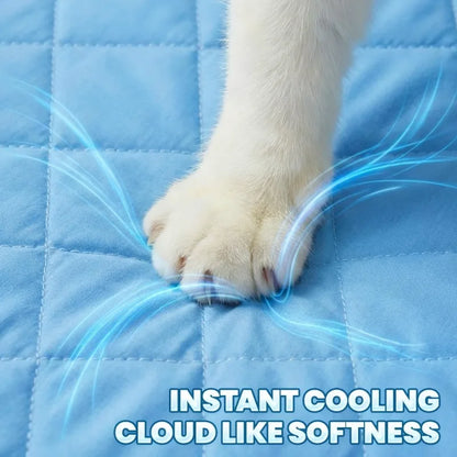 KEMORELA 2026 Ice Cool Upgrade Dog Cooling Mat Summer Pet Cold Bed Extra Large For Small Big Dogs Pad Breathable Pet Cold Bed