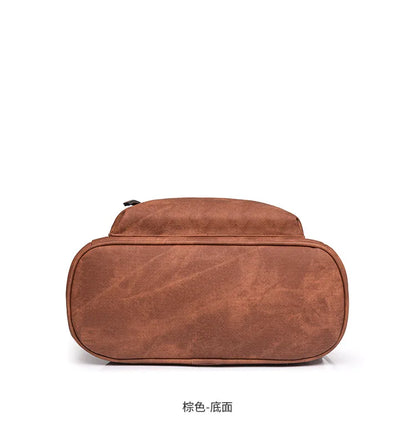 Trendy Women's Backpack Soft Leather Versatile Shoulder Crossbody Bag Large Capacity Travel Backpack Designer Luxury Storage Bag