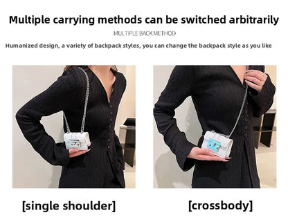 Chain Female Bag Mini Summer Crossbody Bags for Women Fashion Luxury Designer Handbag Women's 2025 Trend Woman Shoulder Purse