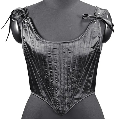 Lolita Tanks Corset Sexy Slimming Bandage Shapewear Women Evening Party Elegant Retro Bustier Top Streetwear Woman Clothes