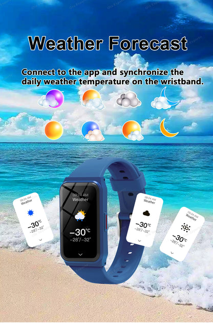 New Smart Watch Lightweight Health & Sleep Monitoring Multiple Sport Modes Music Control For Men Women Smartwatch Holiday Gifts