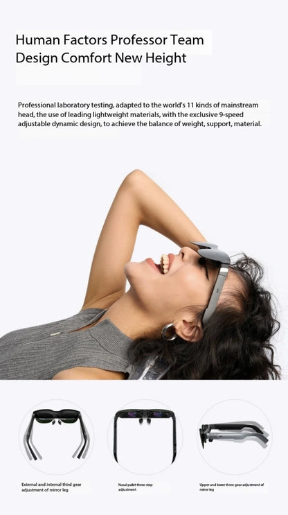 Rayneo Air 3 smart AR glasses HD viewing portable screen 120Hz1080P high refresh
