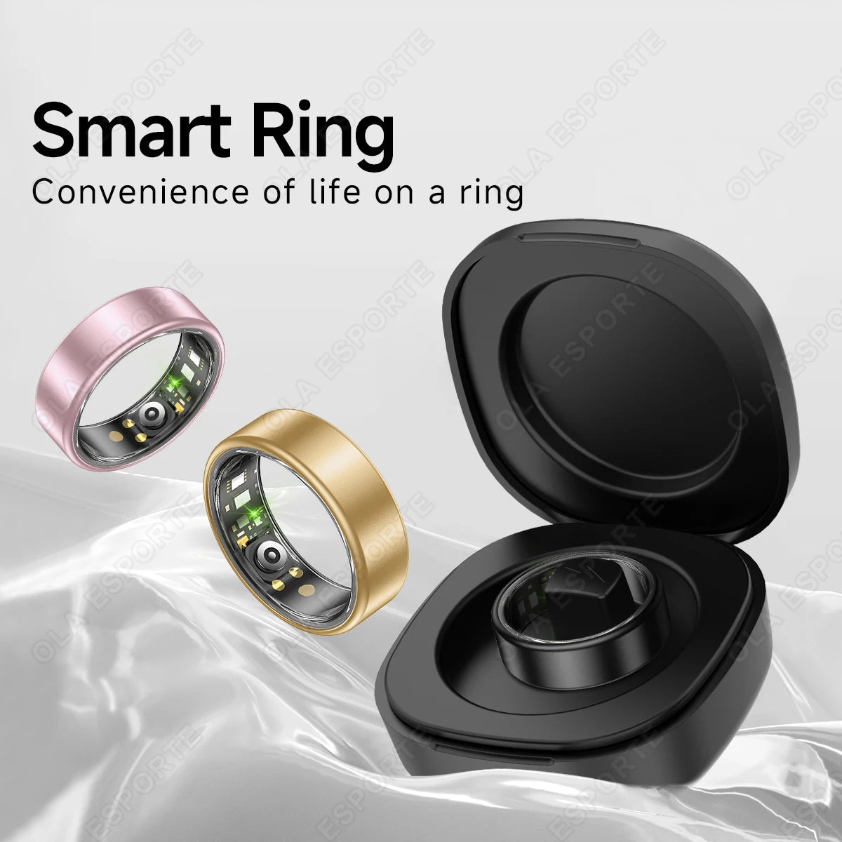 2026 Smart Ring New Technology free gifts Couple Ring for Women Men  Waterproof Sport Rings Heart Rate Pressure Monitor All Size