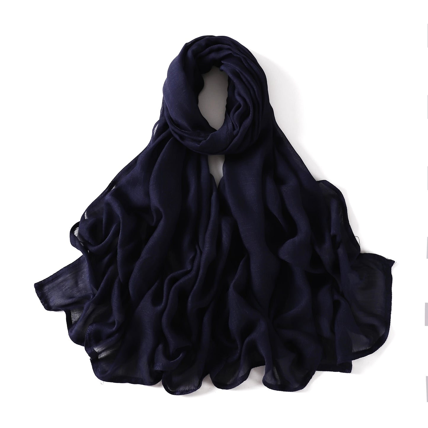 New Big Size Solid Rayon Modal Hijab Scarf Women Muslim Headscarf Wraps Shawl Femme Musulman Headband Islamic Turban 190*85cm