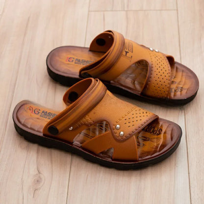 Summer New Leather Sandals Outdoor beach open toe slippers anti slip breathable dual-purpose shoes Casual comfort sandals