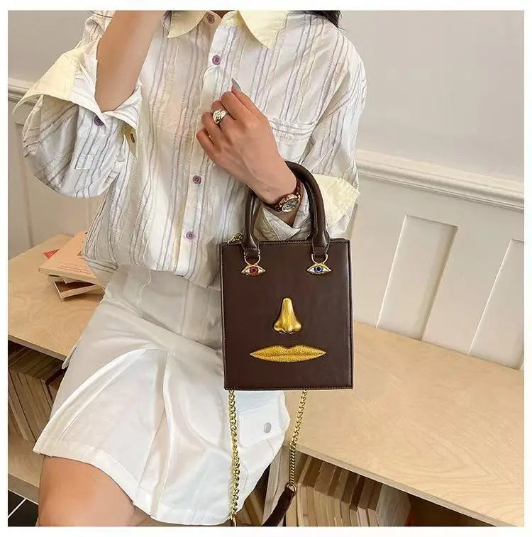 Luxury Brand Classic Women's Handbag In Elegant Leather - Fashionable Shoulder Crossbody Bag For Ladies Designer