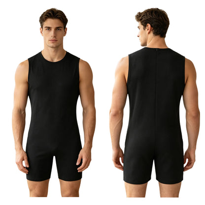 Men Women Special Needs Adaptive Clothing Elderly Alzheimer ASD Anti-Strip Jumpsuit Back Zipper Bodysuit Daily Wear Homewear