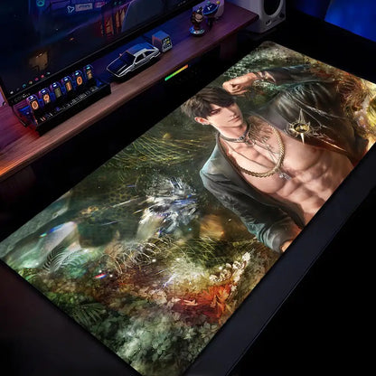 Love And Deepspace Zayne Sylus Xavier Caleb Mouse Pad Mousepad HD Printing Computer Gamers Locking Edge Non-slip Mouse Pad XXL9