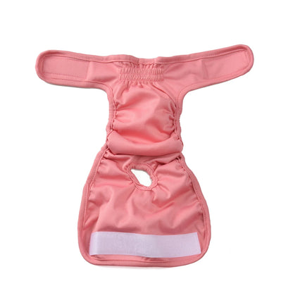 Reusable Female Dog Diapers Pet Physiological Pants Breathable Puppy Sanitary Panties Washable Pets Shorts for Small Medium Dogs