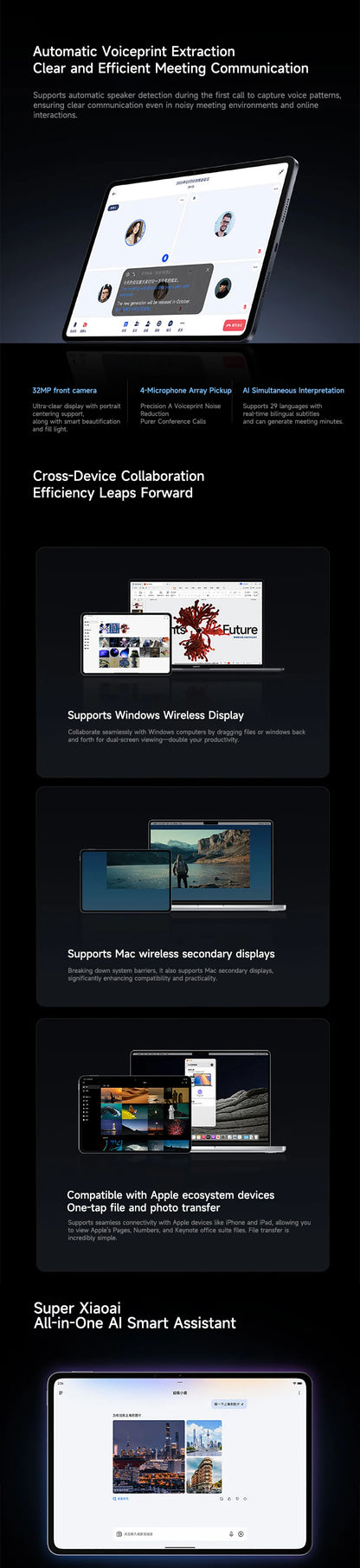 Xiaomi Pad 8 Pro 2025 11.2-inch 3.2K display Snapdragon 8 Ultra Edition  Xiaomi HyperOS 3 144Hz  9200mAh battery Tablet