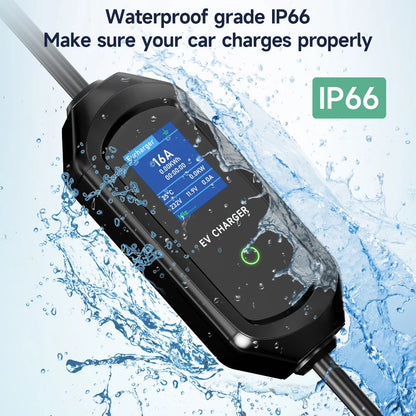 AFYEEV 11KW 16A EV Charger Type2 IEC62196-2 EVSE Charging Box Electric Car Charger CEE Plug GB/T Electric Vehicle Charger