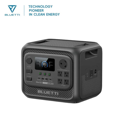 BLUETTI Elite 300 2400W 3014Wh Portable Power Station 4800W Power Lifting 10ms UPS LiFePO4 Solar Generator App Remote Control Heavy Duty Whole House Backup Power Supply for Home Blackout Household Large Appliances Refrigerato