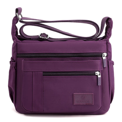 Fashion Shoulder Crossbody Bag for Women Messenger Bags Waterproof Nylon Ladies Handbag