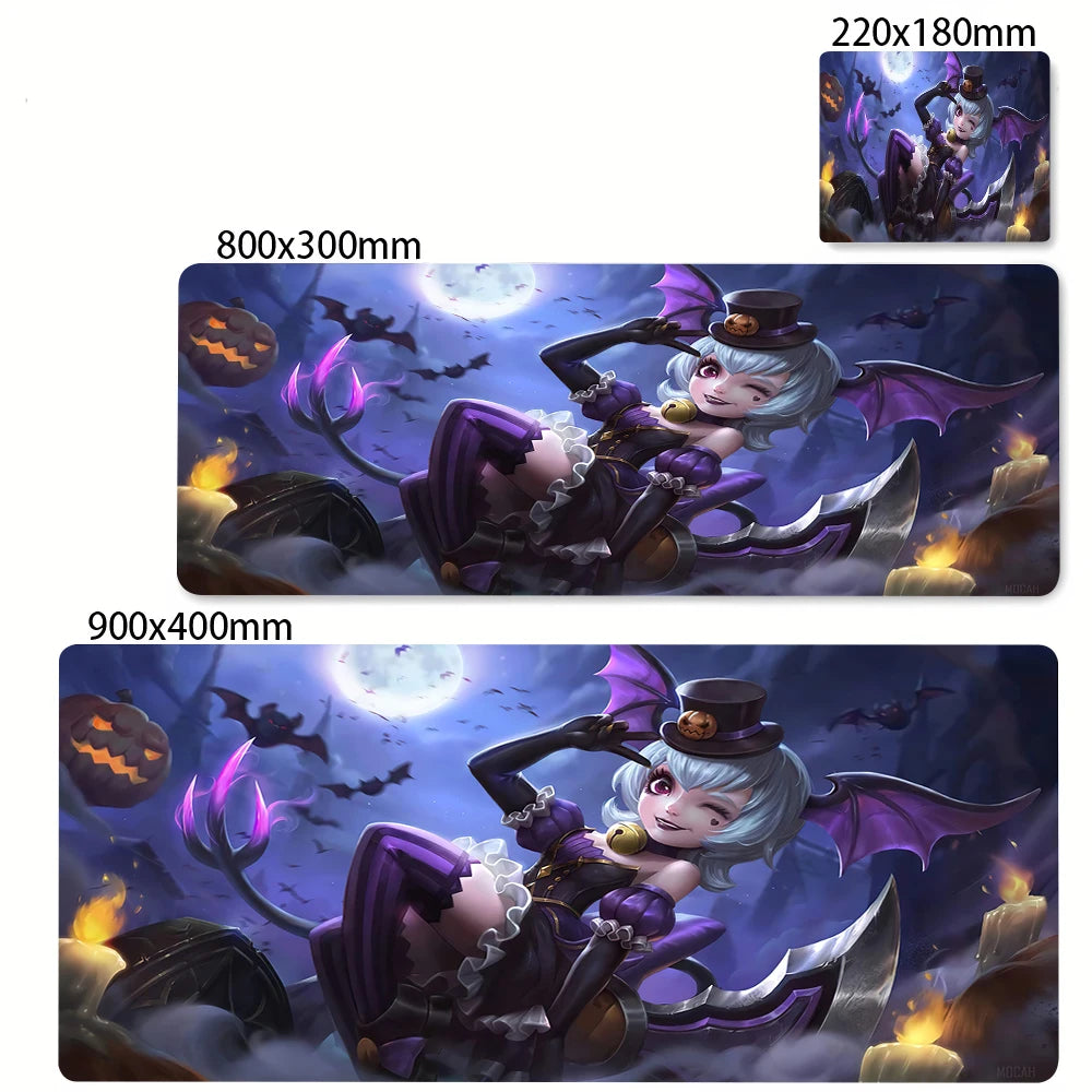 XXL Gaming Mousepad Large Mouse Pad Rubber Mouse Mat Gamer Big Desk Mat Mobile Legends Bang Bang Keyboard XL Mousepads 40x90cm