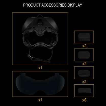 ATUBAN Tactical Dog Military Hunting Training K9 Helmet, Large Dog Patrol Dogs Sheepdog Pet Motorcycle Protective Helmet Goggles