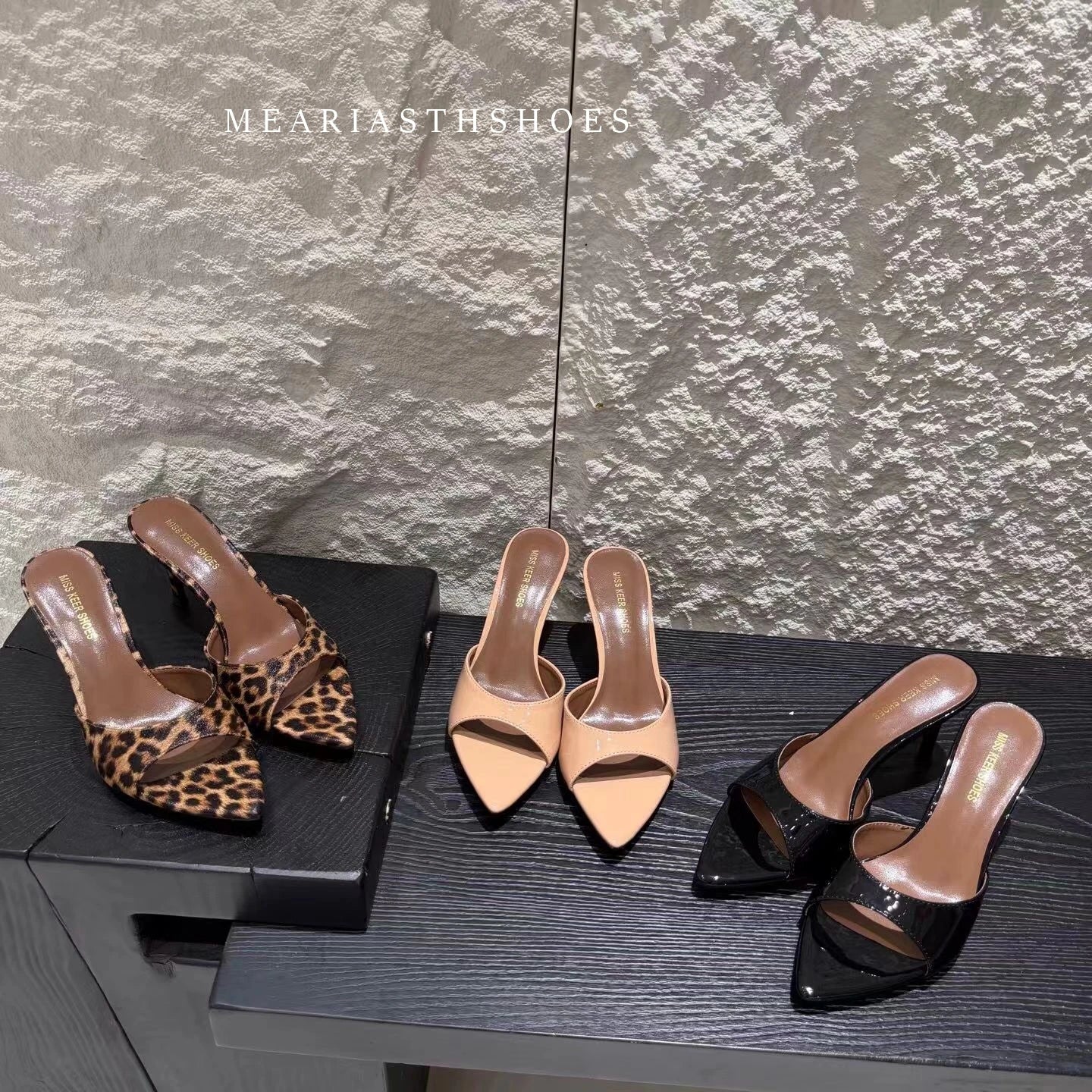 Super-high Heel 12/10/9/7cm Slippers Women Shoes Summer Peep Toe Stiletto Sandals Sexy Party Ladies Shoes Luxury Woman Pumps