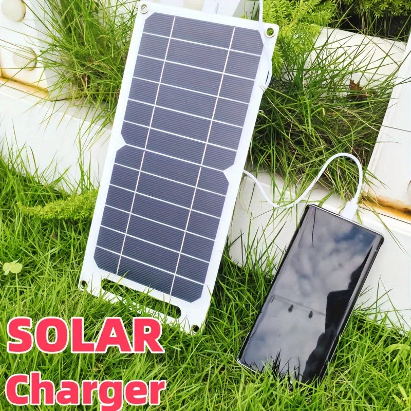 30W Portable Solar Panel 5V Solar Plate WithUSB Safe Stabilize Charger For Power Bank Phone Outdoor Camping Home RV Gift