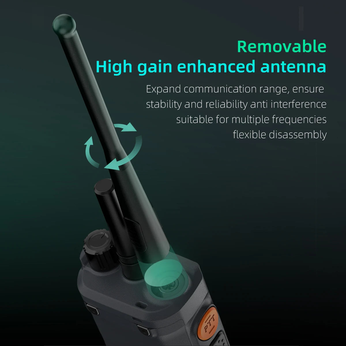 Network Radio Long Range Analog UHF Two Mode Radios Walkie Talkie Compatible with Zello Real-PTT POC Global App KSUT 4G POC
