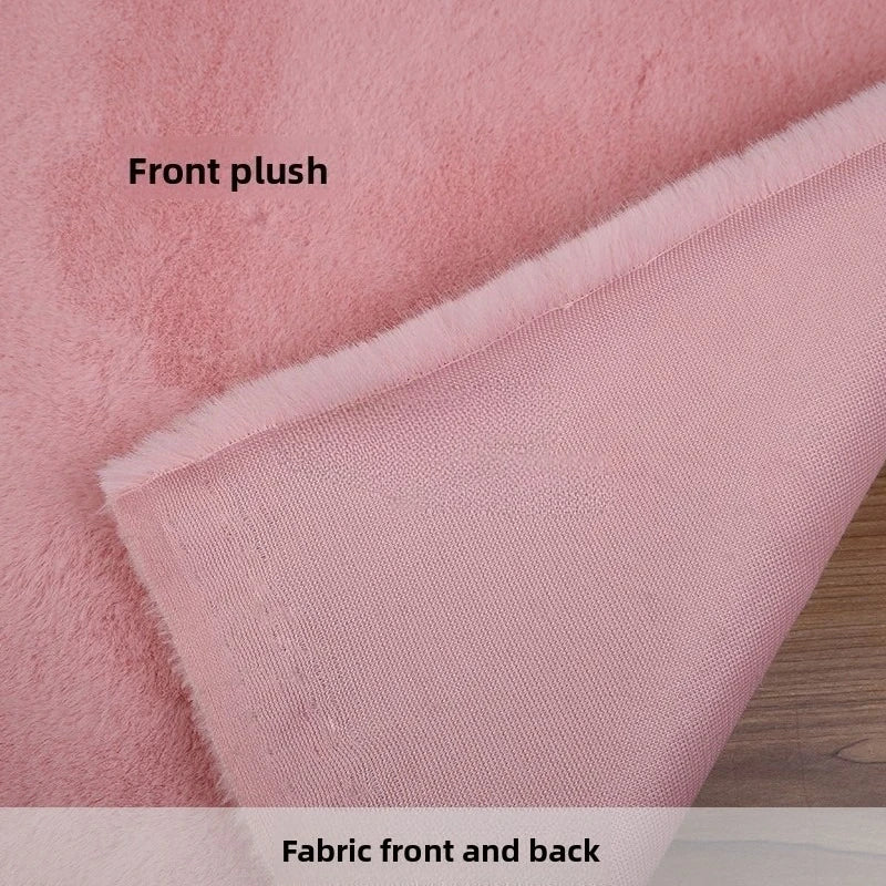 Thickened Imitation Mink Fur Grass Plush Fabric for Soft DIY Sewing Handmade Coat Vest Toy Doll Clothing Fashion Cloth Material
