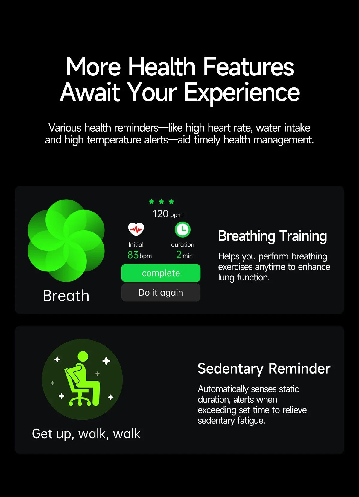 2026 New Health Smart Watch Laser Therapy Reduce Three Highs Blood Oxygen Pressure Uric Acid Blood Lipid ECG Smartwatch For Man