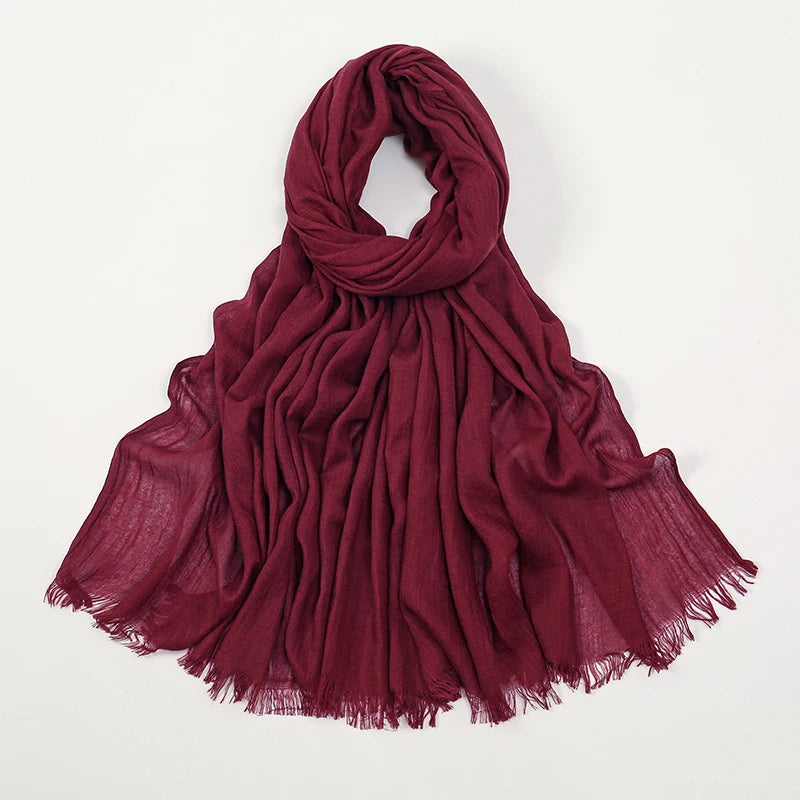 55 Color 110x180cm Big Size Modal Muslim Jersey Hijab Women Solid Scarf Ramadan Long Shawl Plain Soft Turban Wraps Headband