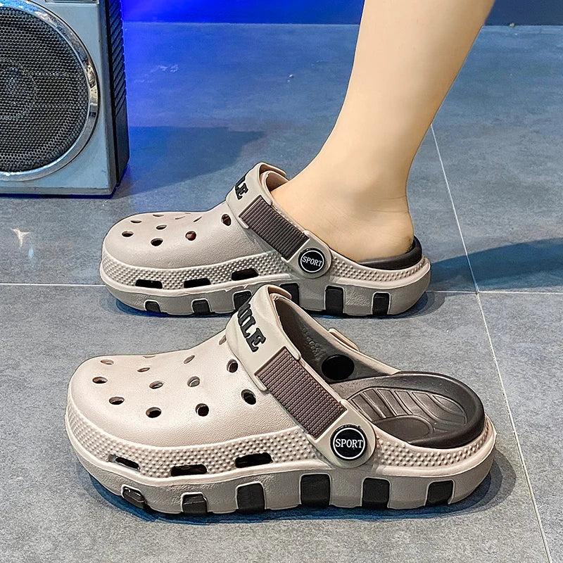 Children Slippers Boy Clogs Summer Beach  Shoes Sneaker Casual Comfortable Indoor Outdoor Sports Sandals for Boy 4 To 10 Years