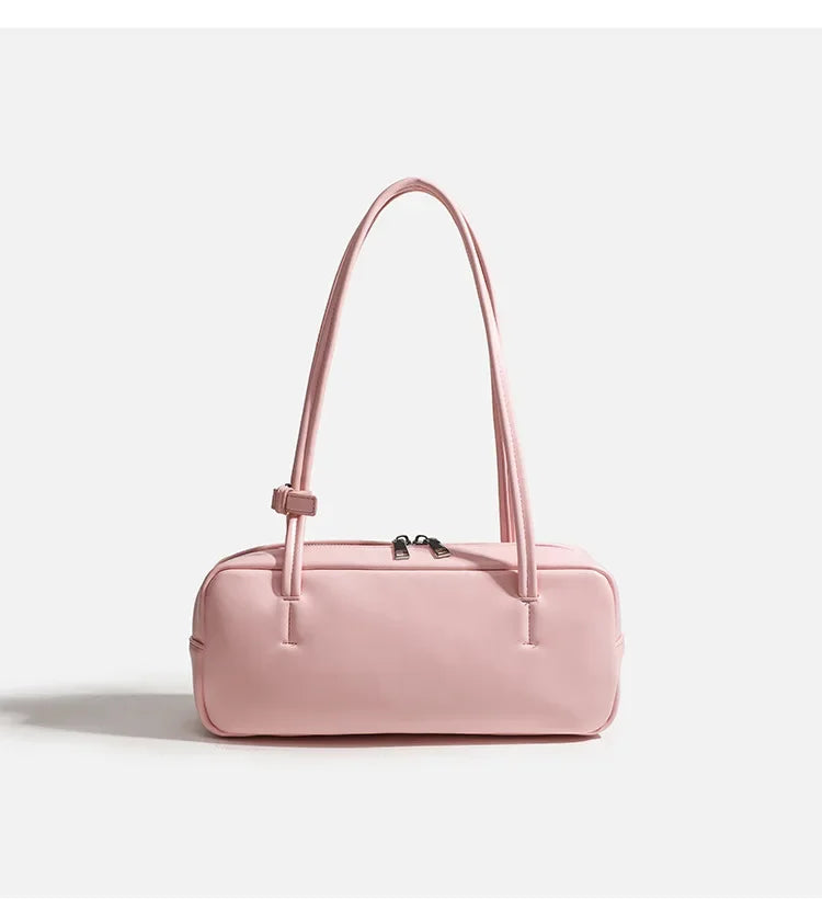 Fashion Solid Large Capacity Shoulder Bags Interior Compartment Soft 2026 High Quality Bags for Women Zipper Pu Women's Handbags