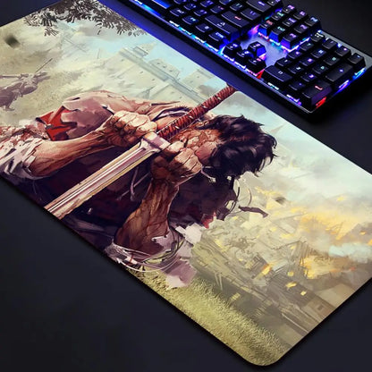 Kingdom Come Deliverances Games Mouse Pad Game eSports CSGO mouse pad extra large thickened table mat boys and girls anti-slip m