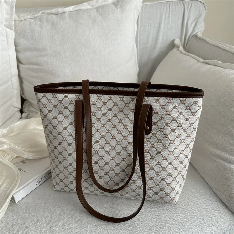 Fashionable Retro Versatile Tote Bag for Women Luxury Designer Bags Purse and Handbags Women Shoulder Bag Shopping Bags Сумка