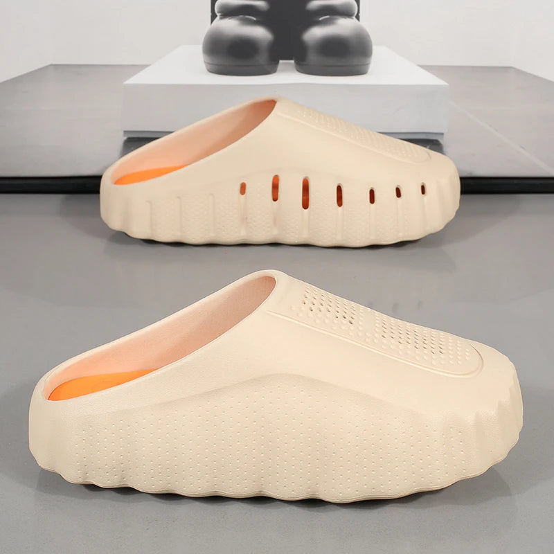 Unisex New Slippers EVA High Quality Comfortable Bathroom Indoor Non Slip Women Sandals Bedroom House Orginal Casual Design