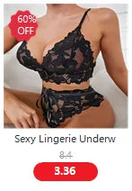 Sexy Lingerie Pornos Suit Corset Bandage Push Up Lace Bra Tops Panties Underwear Set Sleepwear Pajamas Erotic Costume Intimates