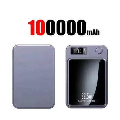 Lenovo PD22.5W Fast Charging Magnetic Wireless 500000mAh Large Capacity External Battery Power Bank For iPhone Samsung
