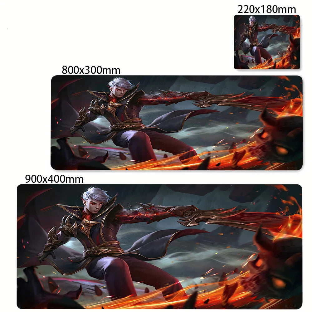 XXL Gaming Mousepad Large Mouse Pad Rubber Mouse Mat Gamer Big Desk Mat Mobile Legends Bang Bang Keyboard XL Mousepads 40x90cm