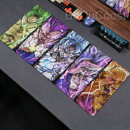 Anime Dragon Ball Mouse Pad Large PC Rubber Mousepad Gamer Mouse Mat Desk accessories Gaming Keyboard Mats Office Computer Pads
