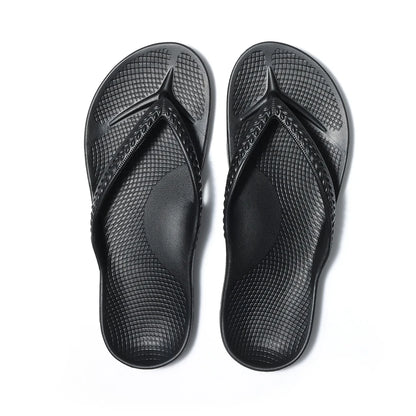 Asgard Summer Flip Flops Comfort Non-slip Flat Rubber Sandals With Stretchable Strap Unisex Cozy Casual  Beach Vacation Slippers
