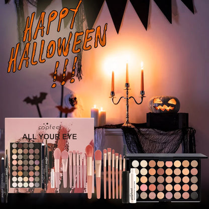 POPFEEL Complete Holiday Makeup Gift Set – Perfect Surprise for Friends and Family, Easy to Use for a Stunning Transformation.