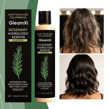 100ml/220ml Rosemary Shampoo Organic Thickening Oil Hair Growth for Thinning Hair & Hair Loss Volumizing Natural Shampoo