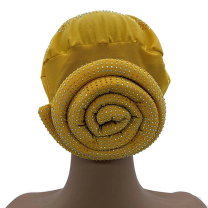 Summer Breathable Turban Cap for Women Muslim Under Scarf Cap African Lady Head Wraps Bonnet