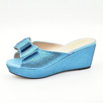 Designer Shoes Women Luxury 2026 Italian In Women High Quality African Wedding Shoes Spring Shoe Platform Woman Summer Slippers