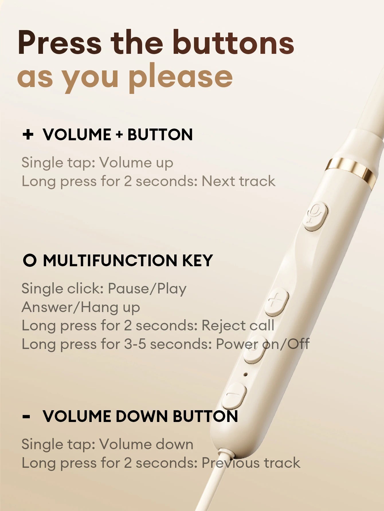 Original Lenovo Y111 Bluetooth 6.0 Headphones Neckband Magnetic Earbud Stereo Running Secure Fit Sports Gaming Wireless Headset