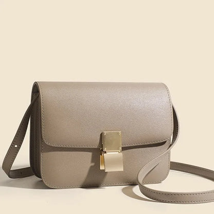Luxury Designer Tofu Bags Square Bag One Shoulder Crossbody Bag Fashion Handbags Top Quality Genuine Leather Women's Bag Chic