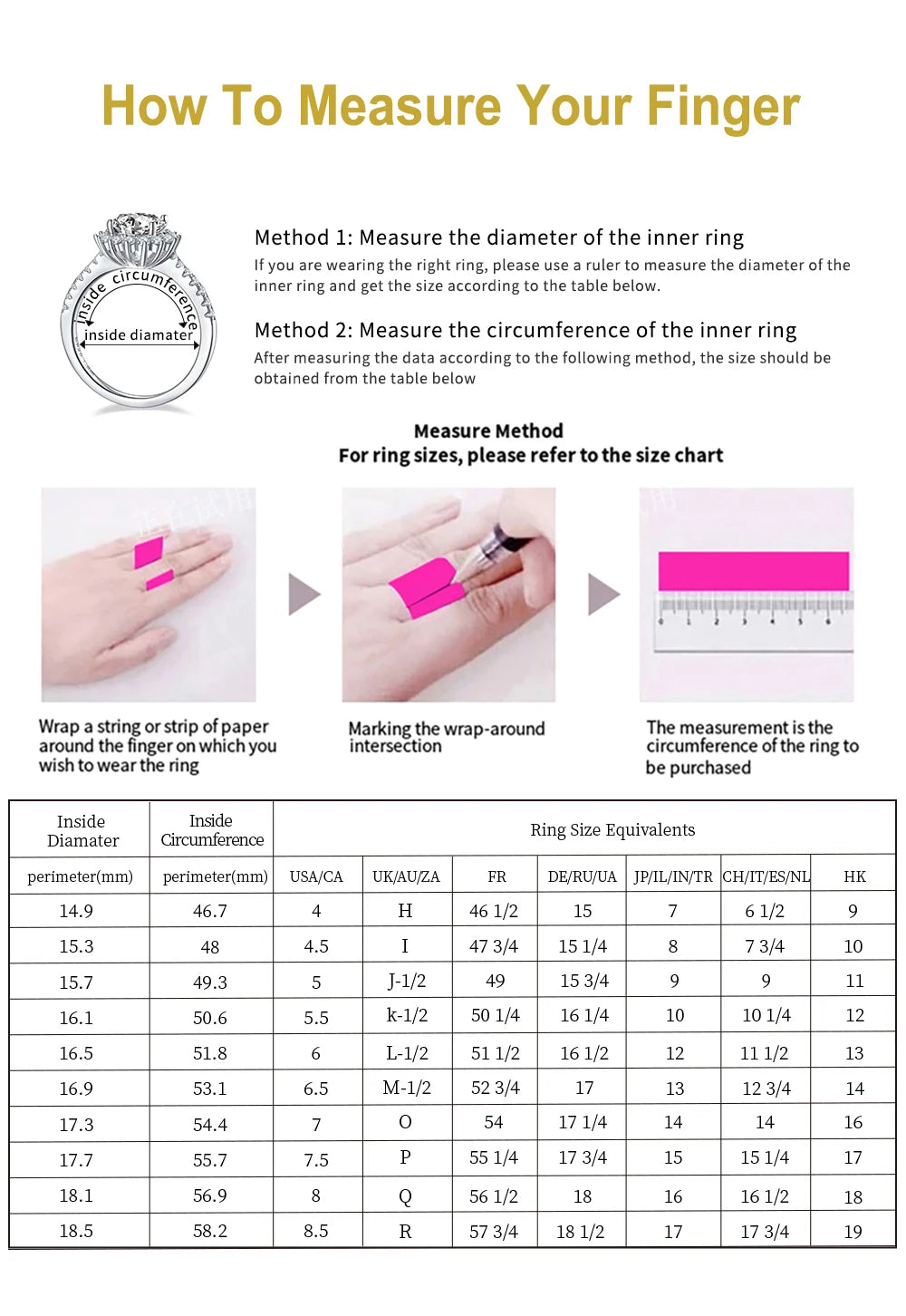 JOVOVASMILE Moissanite Engagement Ring 5 Carat 8*12mm Radiant Cut 18k White Gold Jewelry For Woman Wedding Gift lover