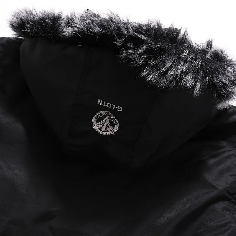 2026 Men Winter Hooded Down Jackets Warm Parkas Winter Coats Male Outwear Casual Winter Jackets Good Quality Men Long Jackets