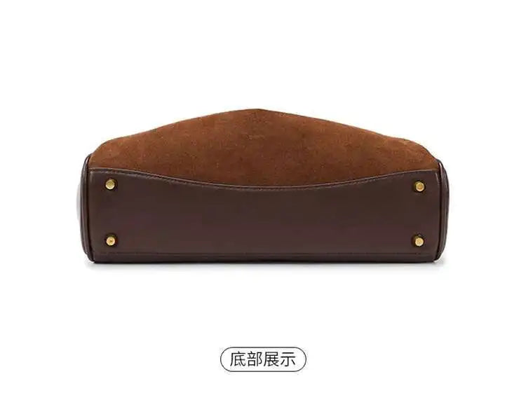 Luxury Fashion Leather Women's Tote Bag Lazy Bag Rodeo Briefcase Handbag Underarm Bags Large Capacity Crossbody Shoulder Bag