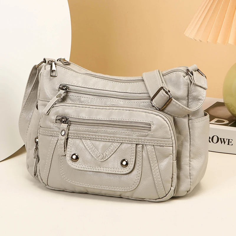 High Quality Leather Handbags Women Bags Luxury Brand Designer Shoulder Crossbody Hand Bags for Women 2024 Purses and Handbags
